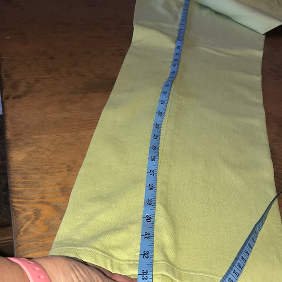 Talbots size 12 pants w 5-pockets, w stretch. Waist 32”, length 33”, rise 11”. - Picture 8 of 10